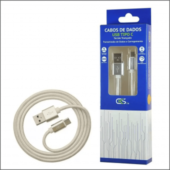 CABO DE DADOS USB TIPO C 1 METRO - CKS - Código 10346-11